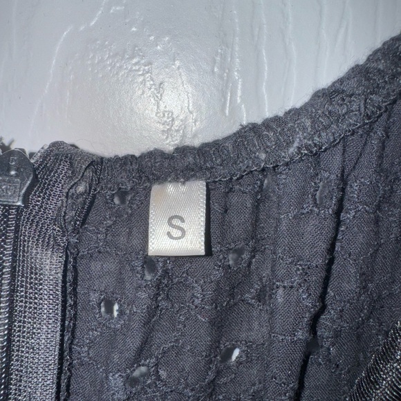 Black Ruffled Romper - Picture 3 of 3